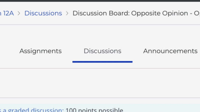 StrongMind Discussion Board