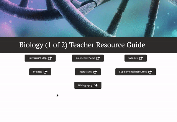 Animated image showing teacher resource guide