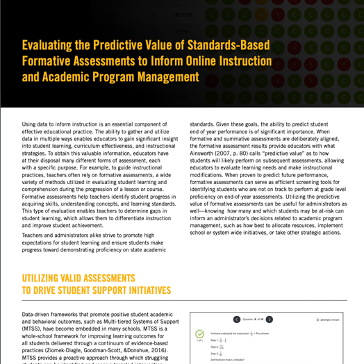 Thumbail of the predictive assessments whitepaper